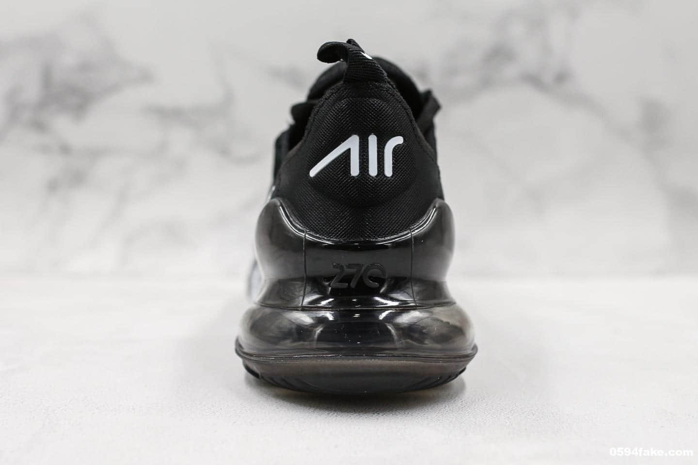 耐克Nike Air Max 270公司级版本夏威夷黑白配色原鞋开模一比一打造外围实体可充正操作 货号：AH8050-011