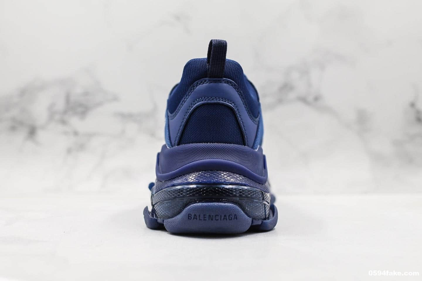 巴黎世家Balenciaga Triple S二代纯原版本全新配色气垫老爹鞋独家原厂材料组装权威实拍