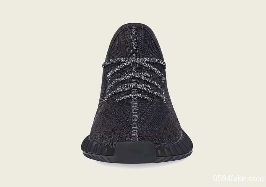 adidas Yeezy Boost 350 V2黑天使将于11月29日迎来全家族尺码补货！把握机会冲鸭！ 货号：FU9006