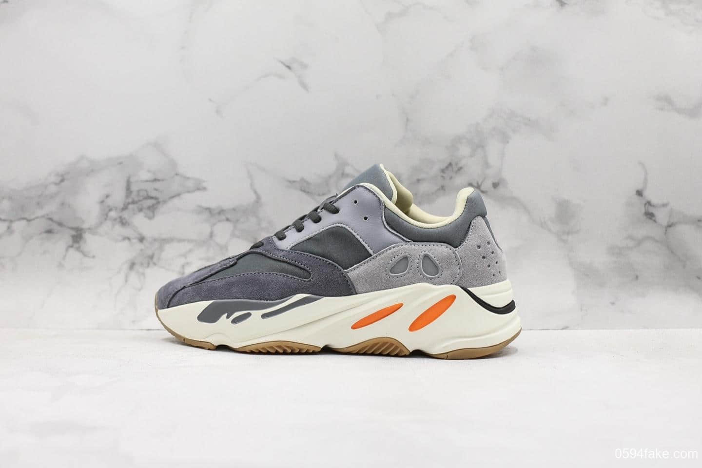 阿迪达斯Adidas Yeezy 700 V2 Tephra纯原巴斯夫版本磁铁配色原纸板原楦开发进口3M反光材质椰子复古老爹鞋 货号：FV9922