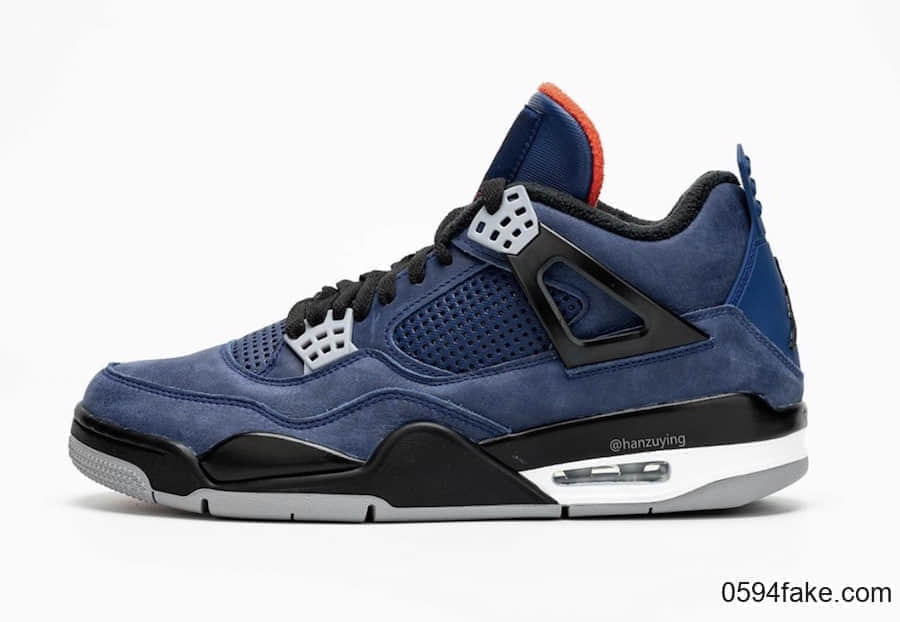 羊毛衬里温暖过冬天！Air Jordan 4 WNTR“Loyal Blue”将与12月2日发售！ 货号：CQ9597-401