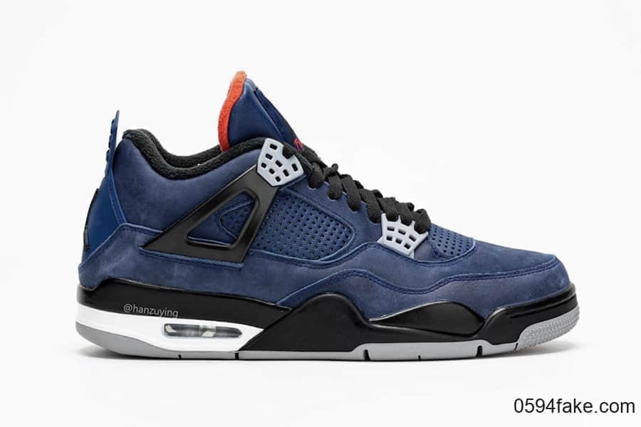 羊毛衬里温暖过冬天！Air Jordan 4 WNTR“Loyal Blue”将与12月2日发售！ 货号：CQ9597-401