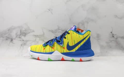 耐克NIKE Kyrie 5纯原版本曼巴精神纪念科比职业生涯最后一战原厂气垫支持实战欧文篮球鞋 货号：AO2919-701