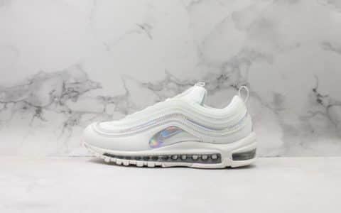 耐克Nike AIR Max 97纯原版本白镭射子弹复古全掌气垫休闲运动鞋原盒原标原鞋开模 货号：CJ9706-100