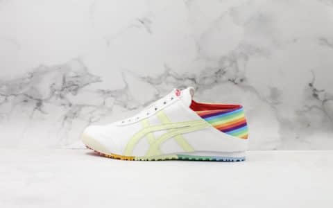 亚瑟士Asics Onitsuka Tiger鬼冢虎夏日一脚蹬公司级版本日系轻便运动休闲鞋 货号：1183A502-100