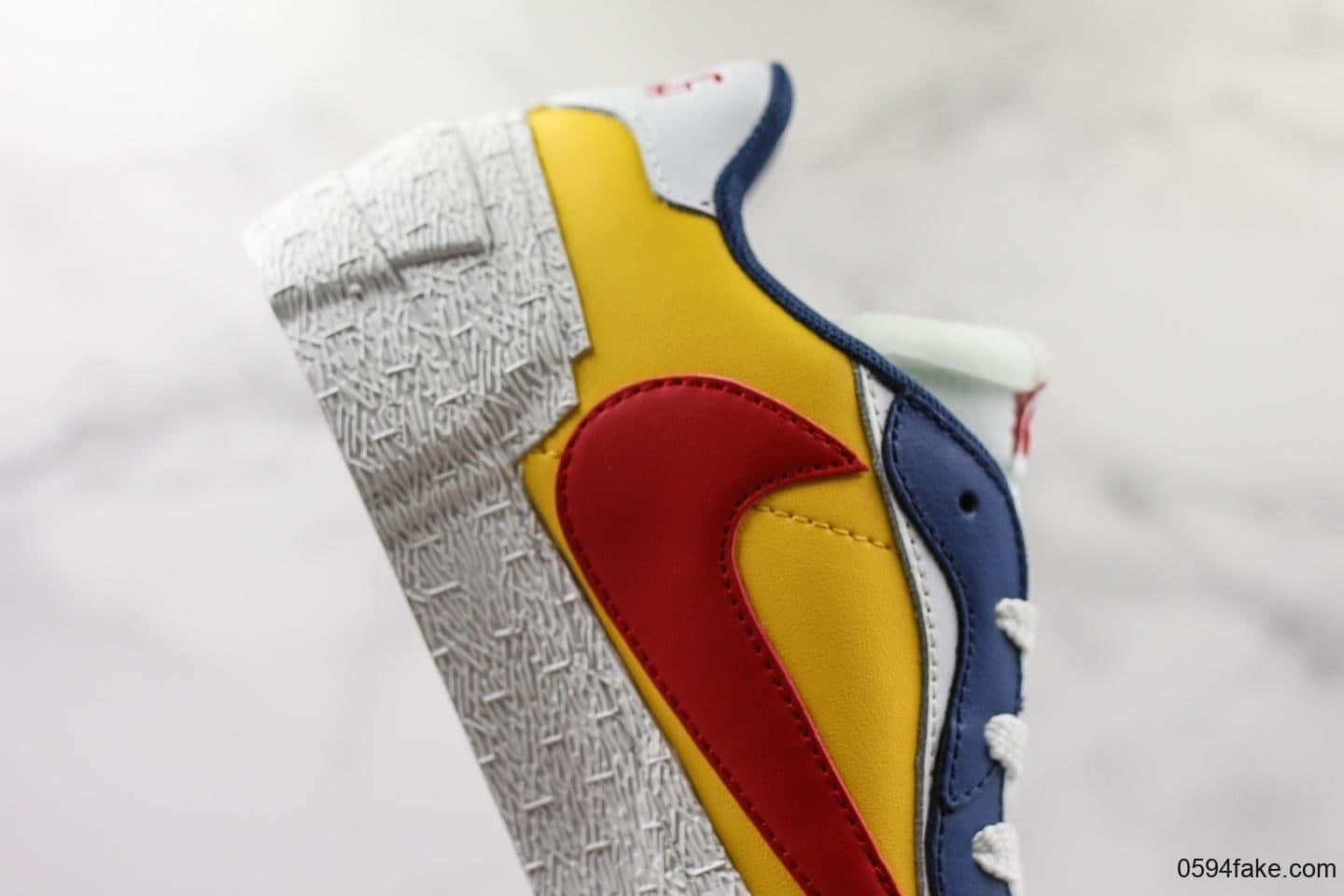 耐克Sacai X Nike Blazer with Dunk联名款开拓者解构低帮公司级版本原鞋开模无色差皮革材质原装抽屉礼盒