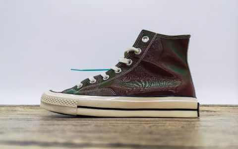 匡威Converse Chuck Taylor All Star 1970S公司级真标硫化版本复刻系列高帮休闲硫化板鞋炫彩渐变彩虹 货号：666667C