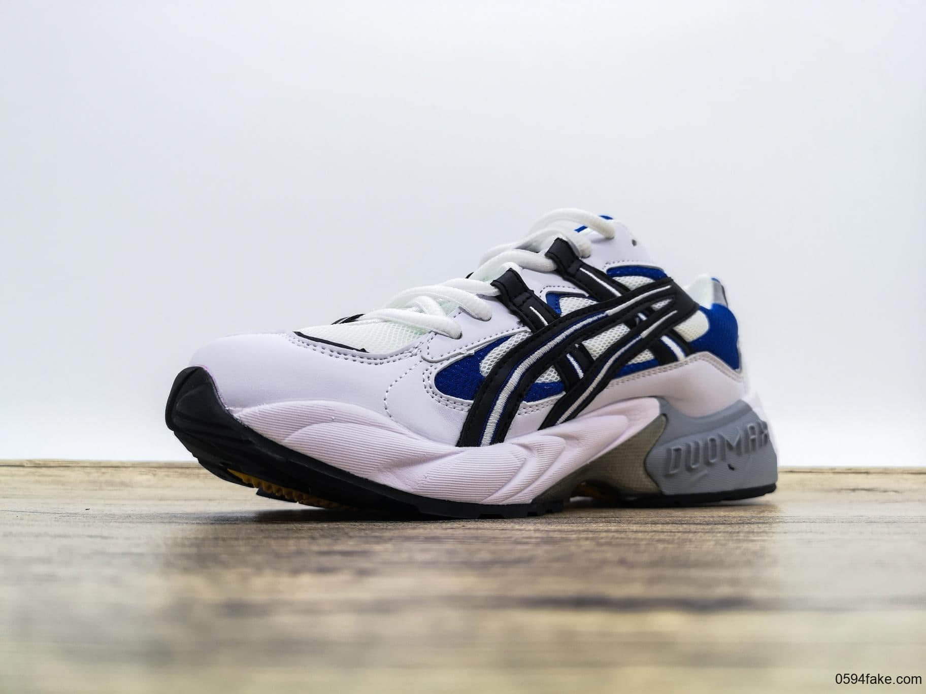 亚‌瑟士Asics Gel-Kayano 5 OG Leather Black草‌野复刻‌五代复古休‌闲运动‌慢‌跑鞋原鞋开模4层组合大底