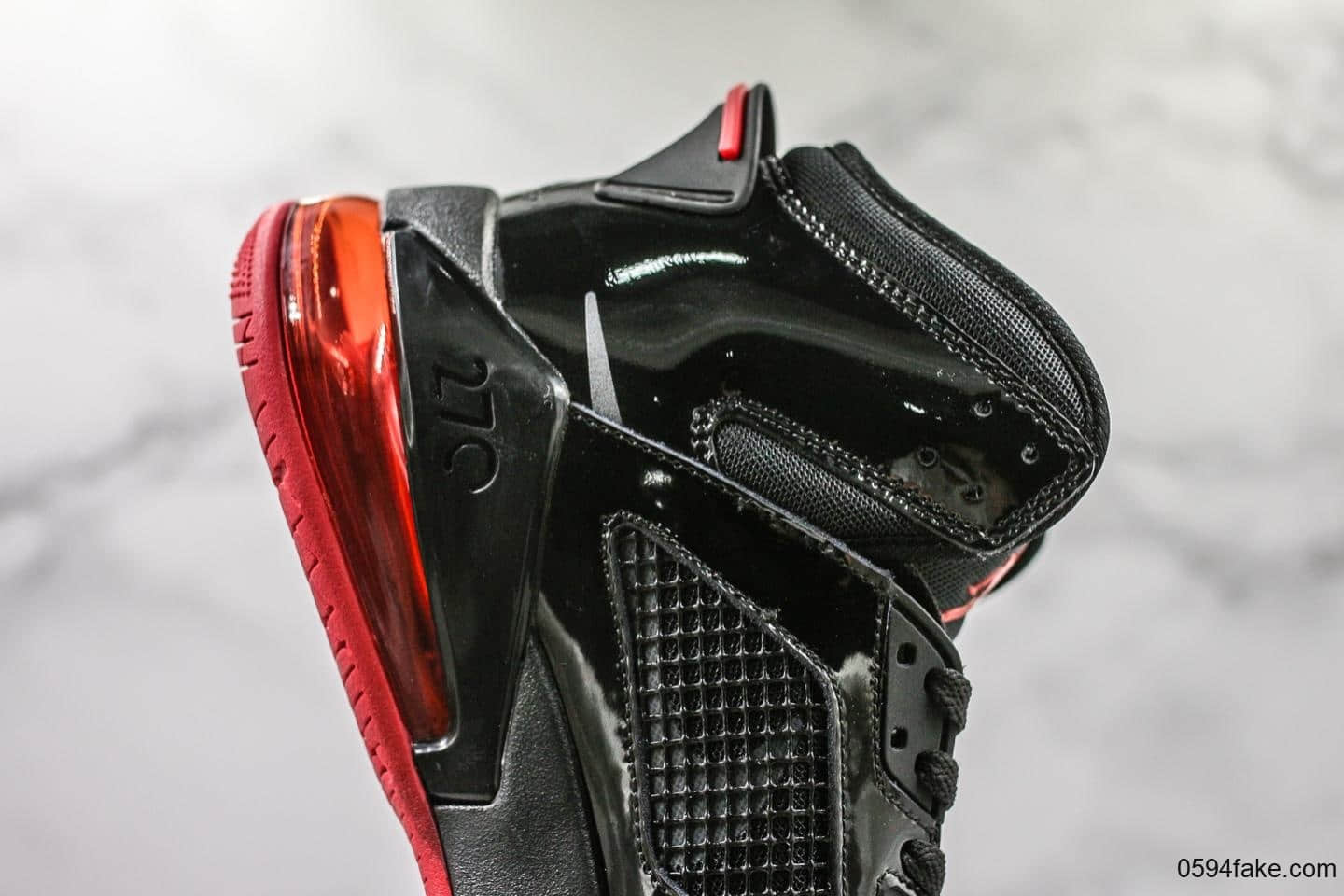 乔丹Air Jordan Mars 270气垫联名纯原版本AJ合体鞋款半掌气垫缓冲篮球鞋 货号：CD7070-006
