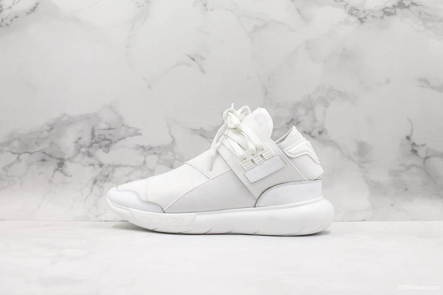 阿迪达斯Adidas Y-3 QASA HIGH纯原版本Y3老爹鞋原厂开模进口皮料原盒原标 货号：AA5566