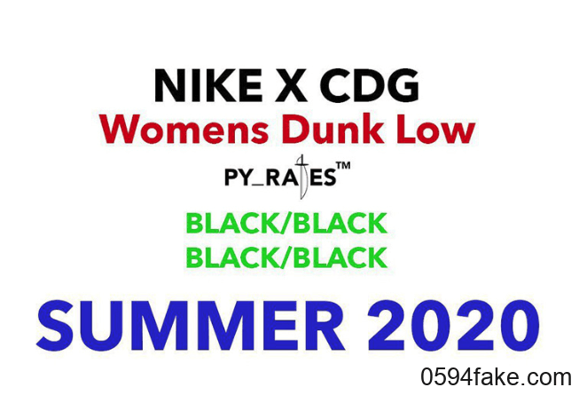 CDG x Nike Dunk Low实物图曝光！有点心动的感觉！