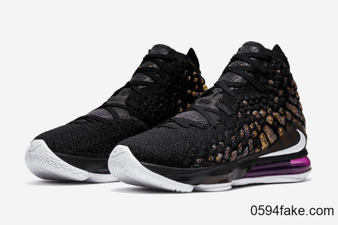 Nike LeBron 17“ Lakers”释出官图！ 货号：BQ3177-004