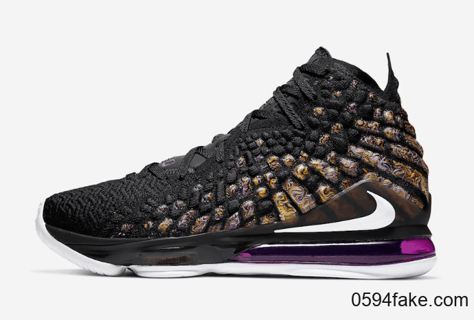 Nike LeBron 17“ Lakers”释出官图！ 货号：BQ3177-004