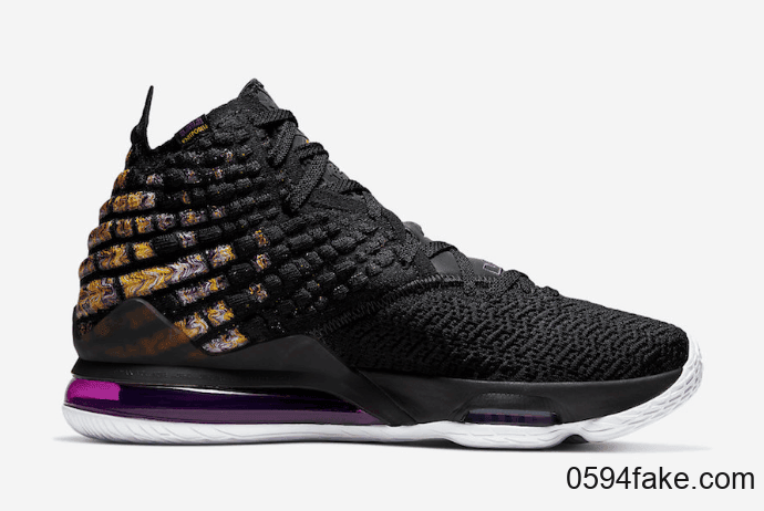 Nike LeBron 17“ Lakers”释出官图！ 货号：BQ3177-004