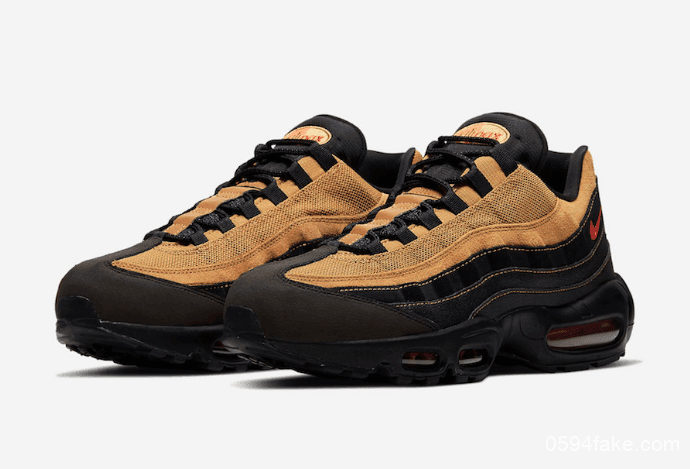 Nike Air Max 95 Essential小麦配色曝光！ 货号：AT9865-014