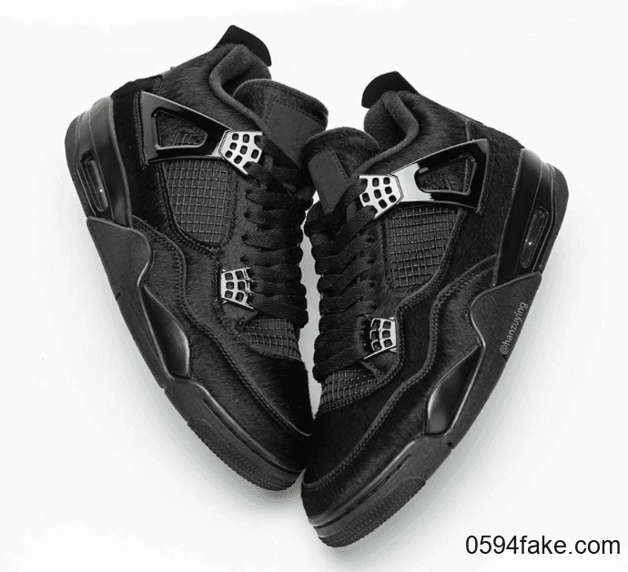 不是马毛是牛毛！也不是“黑猫”而是Air Jordan 4“ Pony Hair”！ 货号：CK2925-001