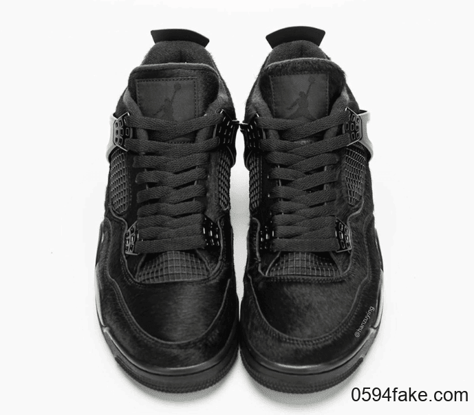 不是马毛是牛毛！也不是“黑猫”而是Air Jordan 4“ Pony Hair”！ 货号：CK2925-001