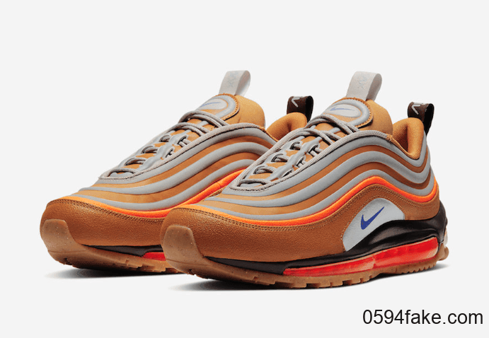 Nike Air Max 97再释新配色！从材质到配色都写着“秋冬必备”！ 货号：BQ5615-200