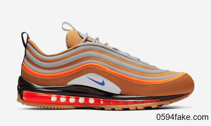 Nike Air Max 97再释新配色！从材质到配色都写着“秋冬必备”！ 货号：BQ5615-200