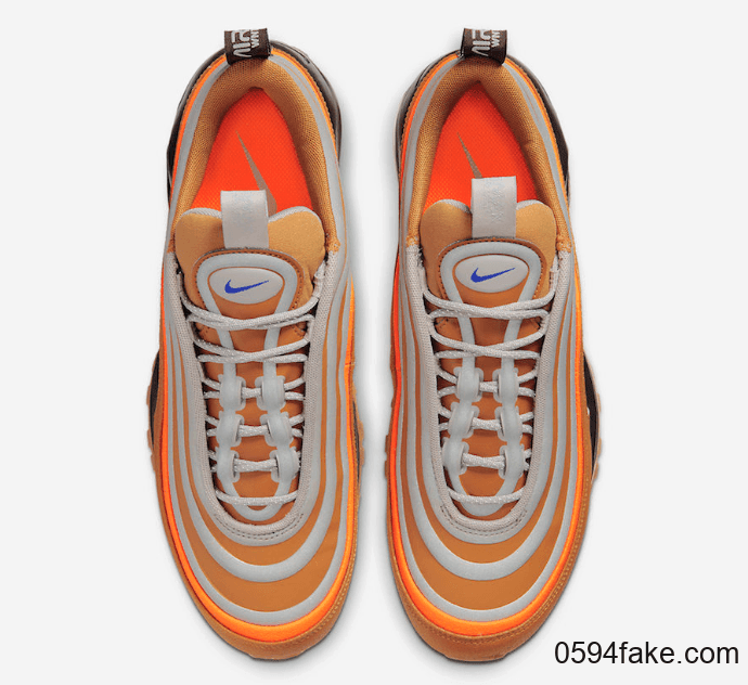 Nike Air Max 97再释新配色！从材质到配色都写着“秋冬必备”！ 货号：BQ5615-200