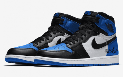 黑蓝脚趾来了！Air Jordan 1 High OG“Royal Toe”将于2020年春季发售！ 货号：555088-041