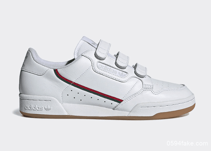 adidas Continental 80全新配色现已发售！魔术贴绑带方便快捷！ 货号：EE5359