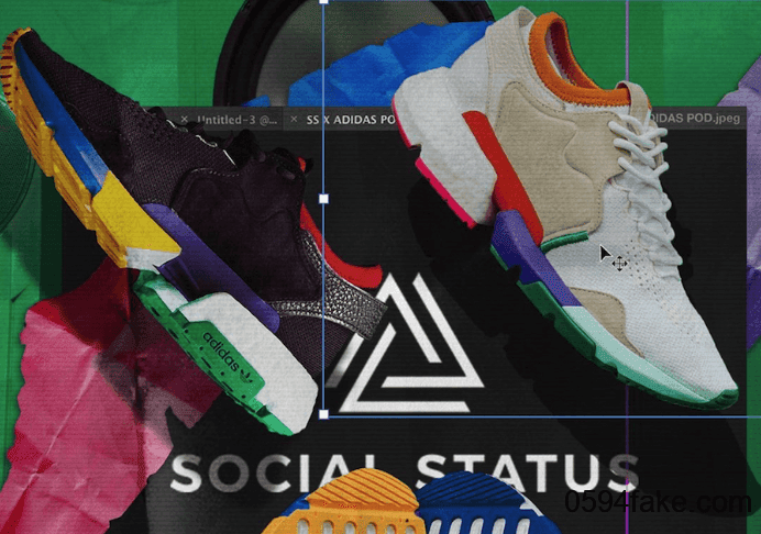 Social Status x adidas POD-S3.1全新配色曝光！两款配色你更爱哪一款？