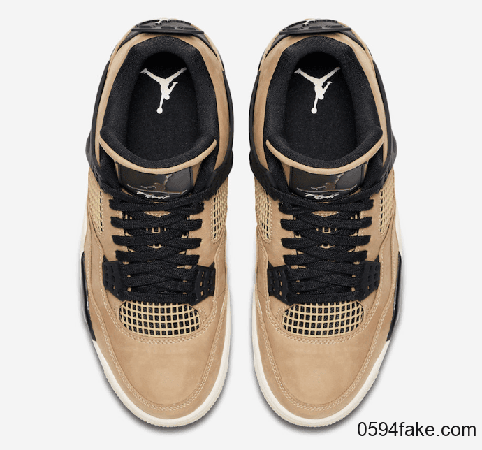Air Jordan 4 “Mushroom”官图释出！来一双”珍珠奶茶“鞋吗？ 货号：AQ9129-200