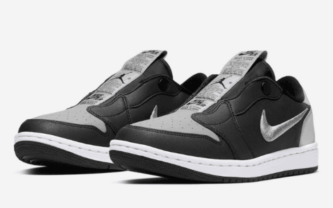 元年影子灰配色！Air Jordan 1 Low Slip“Shadow”释出官图！ 货号：CQ0297-001