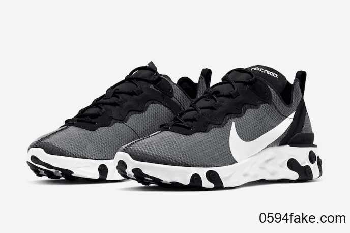 Nike React Element 55新配色登场！低调百搭！ 货号：CI3831-002