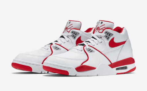 Nike Air Flight 89 OG元年配色“University Red”即将回归！ 货号：819665-100