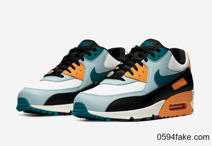 清新活力！Nike Air Max 90全新配色即将发售！ 货号：AJ1285-110