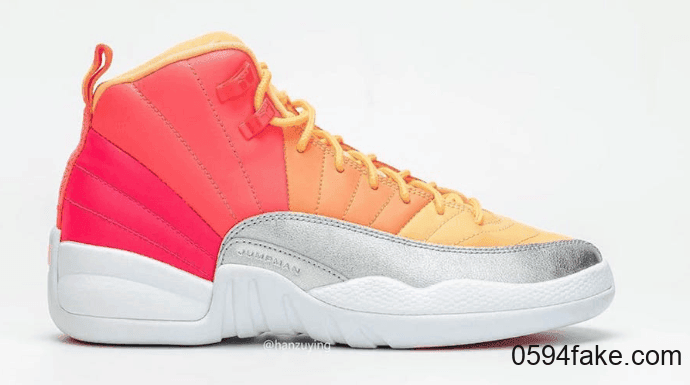 Air Jordan 12 GS “Hot Punch”释出实物图！ 货号：510815-601