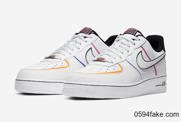 向墨西哥“亡灵节”致敬！这双Nike Air Force 1 Low“Dead of Day”你打几分？ 货号：CT1138-100