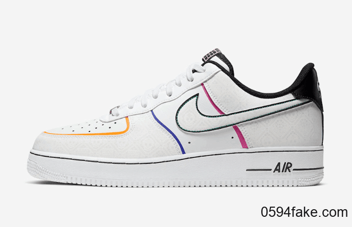 向墨西哥“亡灵节”致敬！这双Nike Air Force 1 Low“Dead of Day”你打几分？ 货号：CT1138-100