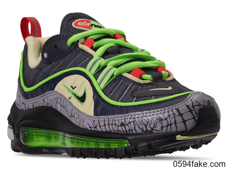 浓厚万圣节氛围！Nike Air Max 98 “Halloween”来袭！ 货号：CT1171-001