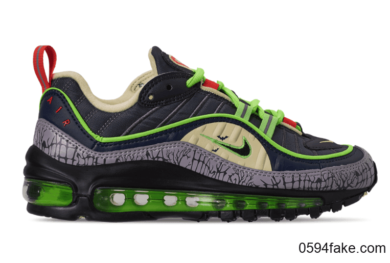 浓厚万圣节氛围！Nike Air Max 98 “Halloween”来袭！ 货号：CT1171-001