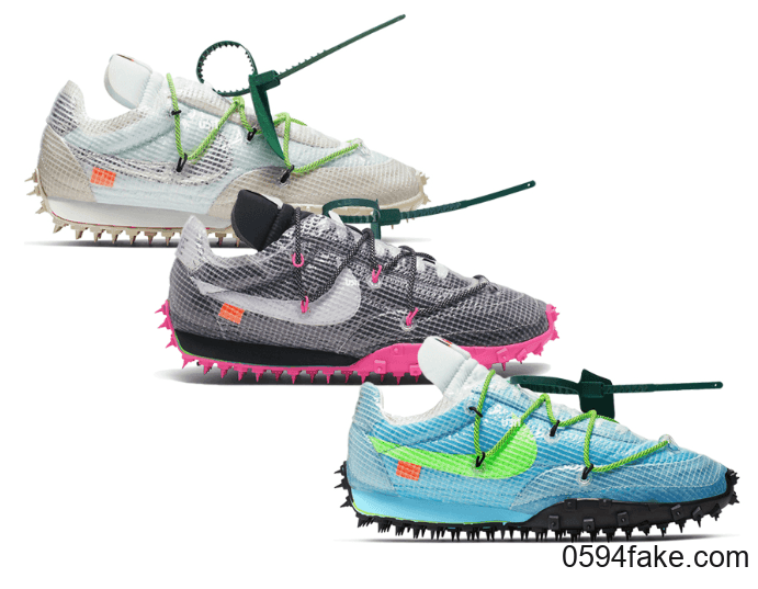 Off-White x Nike Waffle Racers将于10月24日发售！