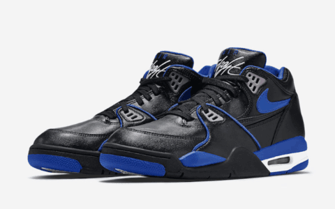 黑蓝OG配色！Nike Air Flight 89“Royal Blue”即将发售！ 货号：819665-001