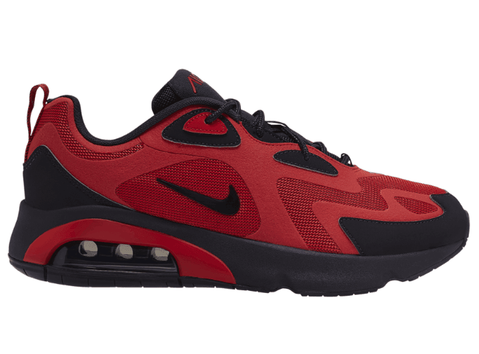 Nike Air Max 200复古黑红配色登场！ 货号：AQ2568-600