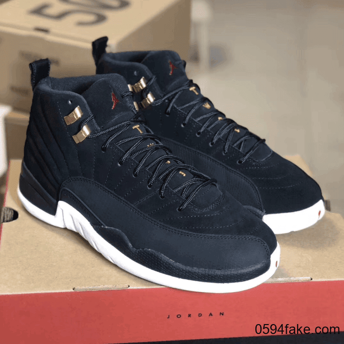 反转金扣Air Jordan 12“Reverse Taxi”释出最新实物图！ 货号：130690-017