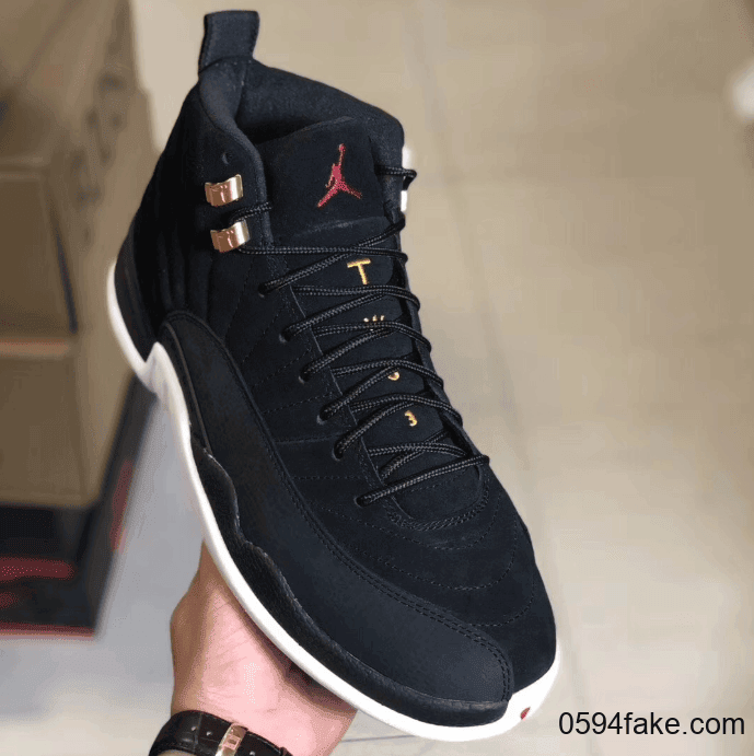 反转金扣Air Jordan 12“Reverse Taxi”释出最新实物图！ 货号：130690-017