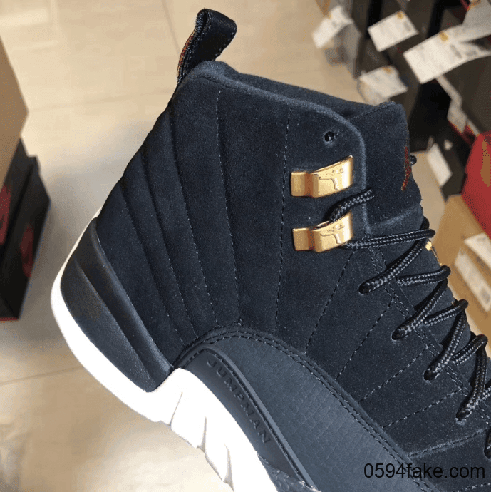 反转金扣Air Jordan 12“Reverse Taxi”释出最新实物图！ 货号：130690-017