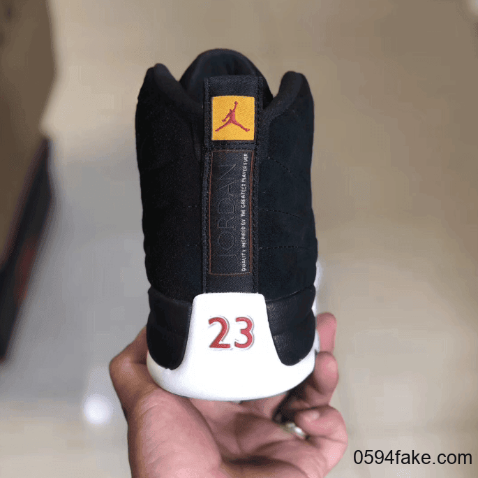 反转金扣Air Jordan 12“Reverse Taxi”释出最新实物图！ 货号：130690-017