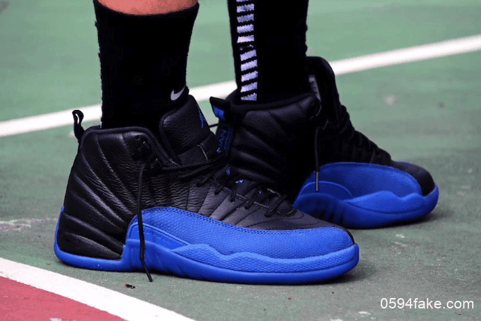 Air Jordan 12 “Game Royal”上脚图释出！好看到哭泣！ 货号：130690-014