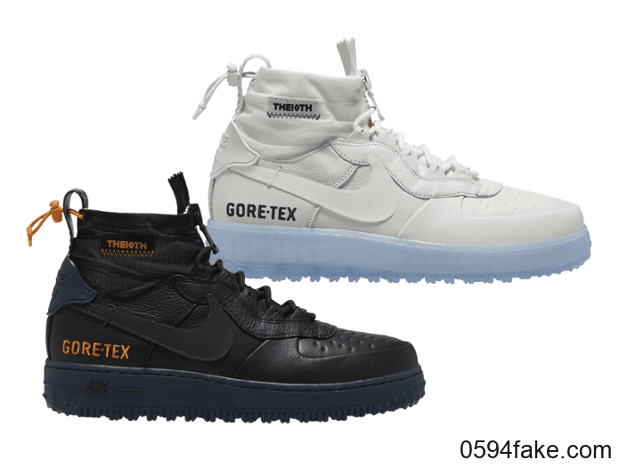 Nike全新机能鞋款Air Force 1 WTR Gore-Tex曝光！颜值与性能兼具！