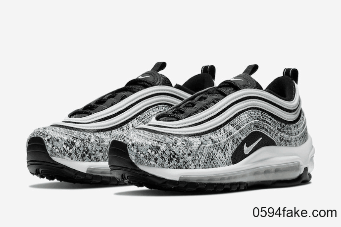 蛇纹装扮尽显复古风情！这双Nike Air Max 97不要错过！ 货号：CT1549-001