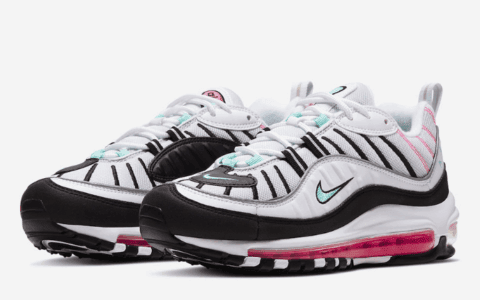 极具南海岸风情！Nike Air Max 98新配色现已发售！ 货号：AH6799-065