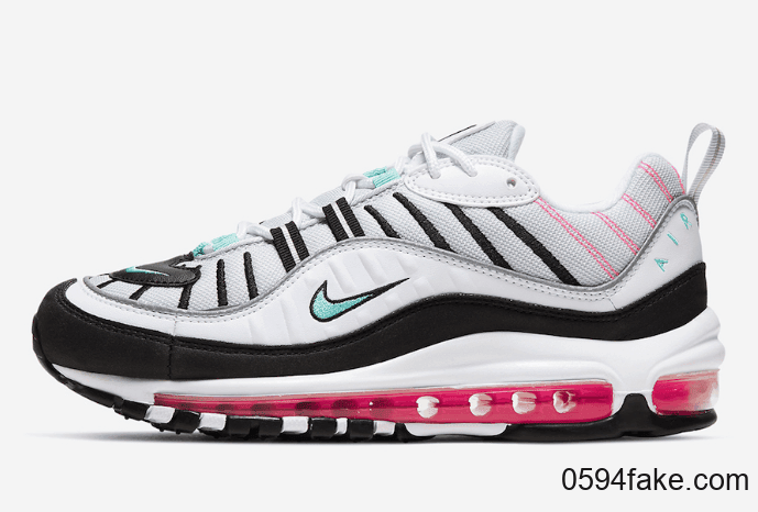 极具南海岸风情！Nike Air Max 98新配色现已发售！ 货号：AH6799-065
