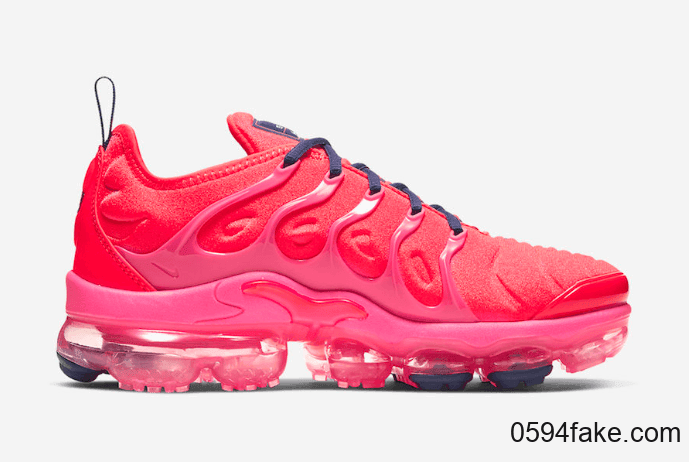 配色超亮眼！Nike Air VaporMax Plus新配色曝光！ 货号：CU4907-600